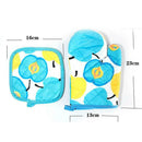 2pcs Microwave Oven Gloves Set Heat Insulation Mittens Kitchen Baking Glove