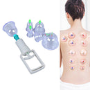 6xCups Chinese Vacuum Body Cupping Massage Healthy preservation SuctionJ Gw