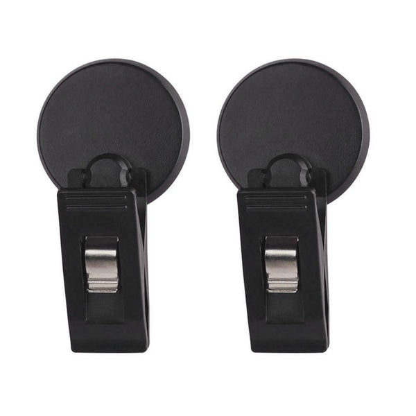 2x Car Suction Cap Clips Removable Holder for SunshadeÃ‚Â Curtain Card Ticket #SFD