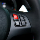 For BMW E90 M3 Engine Start + Steering Wheel M Button Replace Cover (Red) A