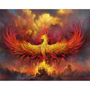 5D DIY Full Drill Diamond Painting Fire Phoenix Cross Stitch Embroidery Kit