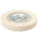 2X(6 Inch Cotton Airway Polishing Polishing Wheel Cutter Polishing Machine