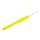 2.5mm Ergonomic Crochet Hook Soft Needles Crafts Sewing Knitting Hook Tool