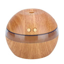 Mist Maker Aroma Essential Oil Diffuser Ultrasonic Aroma Humidifier Gray