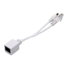 1Pair Power Over Ethernet Passive PoE Adapter Injector +Splitter Kit PoE Cabl BX