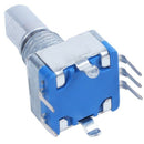 20-point shaft Detents encoder and 360 degree rotary with push button Blue +I8M3