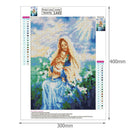5D DIY Full Drill Diamond Painting Mother and Son Cross Stitch Embroidery