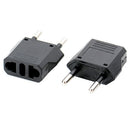 Universal 2 Prong Europe EU to US USA Canada Travel Power Adapter Plug Conver TO