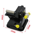 1pcs Mini Vice Suction Grip Vise Jewelries Craft Fixed Handle Repair Drill Tool