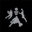 Fashion Basketball Team Cutting Dies for Scrapbooking Decor  Album Card M&E FT
