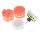 8pcs 3" Car polishing pad set Buffer Pad Drill Set Kit Polishing sponge Wheel  Z