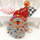 5pcs DIY Full Drill Special Shaped Diamond Painting Key Ring Christmas Gift