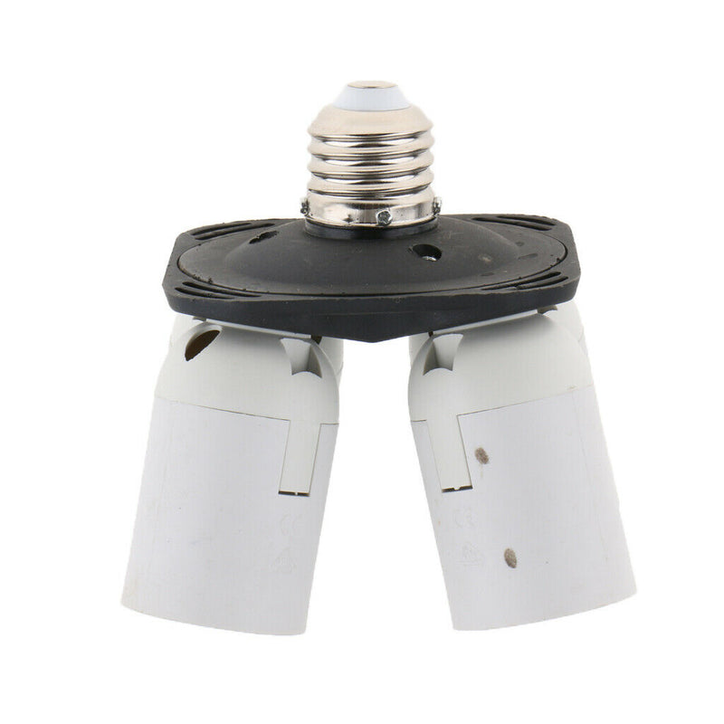 1 To 4 E27 Plastic Base Socket Light Lamp Bulb Head
