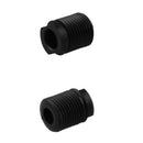 Car Manual Gear Shift Round Ball Knob Shifter Lever Head Aluminum Alloy Black