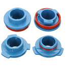 2Pairs H11 HB3 Halogen Headlight Base Holder Retainer Adapter Conversion Kit