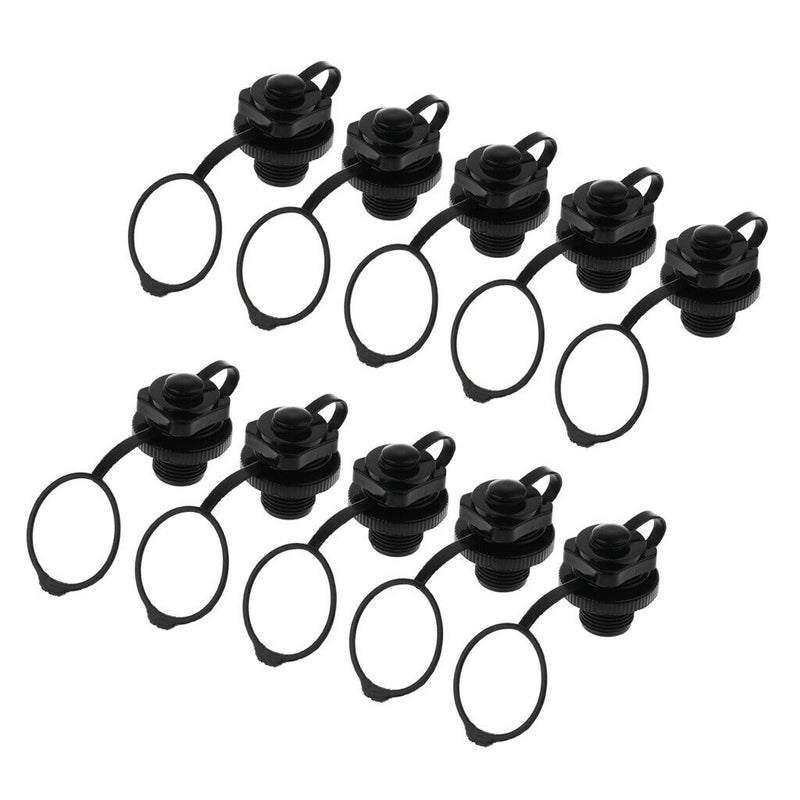 10x Inflatable Air Valve Cap Water Sport Dinghy Kayak Pool Raft Spare Parts