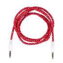 1M 3.5mm Stereo Male to Male Jack Aux Cable Audio Auxiliary Lead For Phone  I4R3