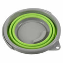 Collapsible Folding Pop-Up 5L Buckets Lids Green Camping NEW Colour:Green
