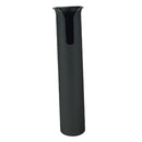 Plastic Fishing Rod Holder Boat Yacht 1 Pole Tube Rack Stand Bracket Black