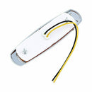 4x Amber 12 LED Slimline Side Marker Slit Lamp Fish-shaped Trailer Car Side F4C8