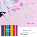10pcs White Nail Form Fiberglass for Nail Quick Extension Acrylic Tips DIY  OZ