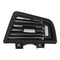 Chromed Right Console Grill Dash AC Air Vent for BMW F10 F18 2011-2017 RHD