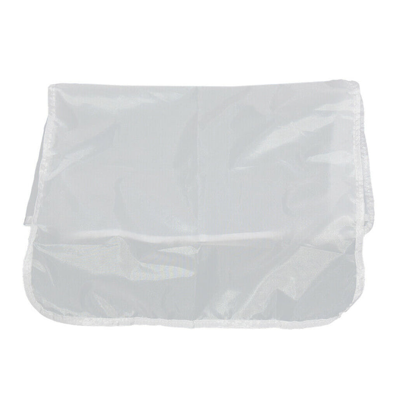 Salon Hairdressing Barber Chair Back Cover Hair Beauty PVC Protective White