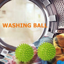 2pcs Reusable Dryer Laundry Ball Fabric Softener Ball Clothes Cleaning Tool