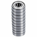 10pcs Sealed Shielded Deep Groove Ball Bearing 6000-ZZ 10x26x8mm
