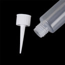 2pcs 50ml Empty Dropper Squeezable Liquid Bottle Plastic Drop Bottles Needle  Z