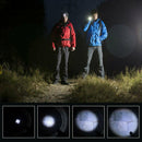 50000LM LED Flashlight Rechargeable Zoomable T6 COB Torch Side Magnet Work Light