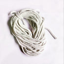 10m 5mm Soft Corded Cotton Rope Twisted Cord Beading Macrame Knitting Craft