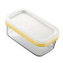 Plastic Butter Dish Slicer Cutter with Lid Food Storage Container Candy Box