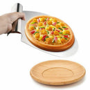 1PCS Baking Tools Stainless Steel Transfer Cake Tray Moving Plate Bread Piz I9V5
