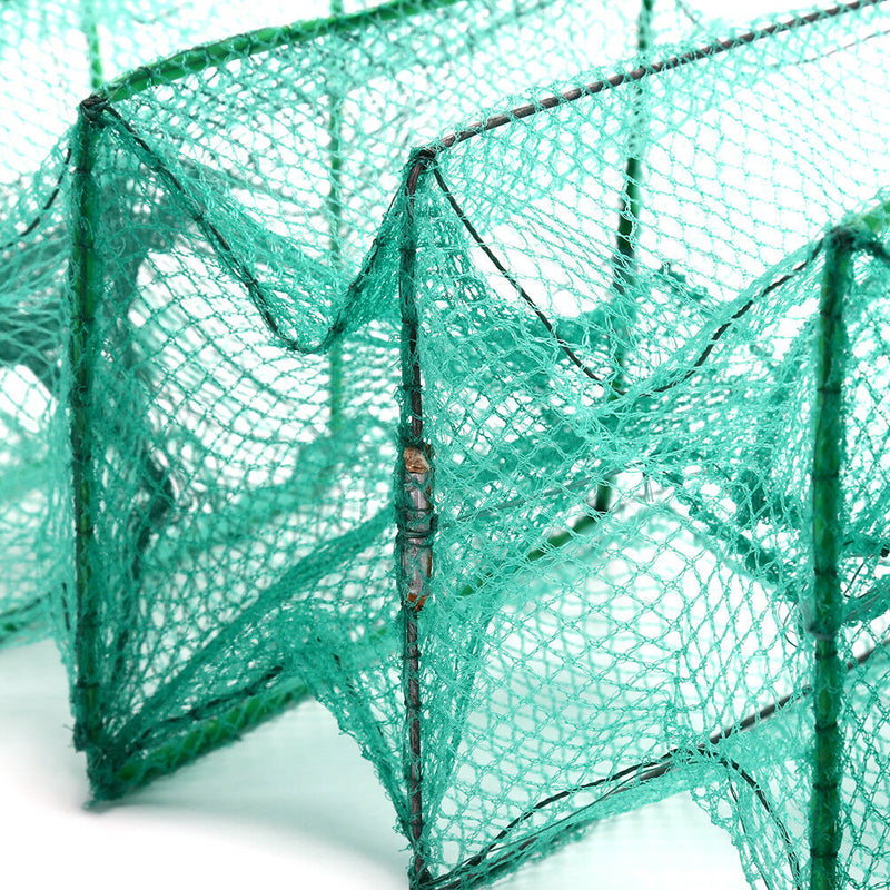 1.2M Fish Net Cage Fishing Tackle Care Creel 7 Layers Collapsible Fishing net OZ