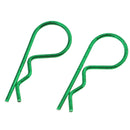 20pcs/set RC Car R-Pins fit 1/10 1/12 1/16 1/18 RC Car Truggy Accessory Green