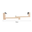 Adjustable DIY Wood Paracord Jig Bracelet Maker Wristband Knitting Tool (B) A