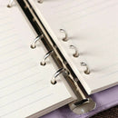 A5 Weekly Monthly Planner Diary Classic Loose-Leaf-Ring-Binder Notebook Cov B7Z5