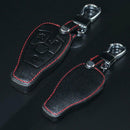 Leather Key Case Holder Chain Bag For Mercedes-Benz E C R CL GL SL CLK Set FAV