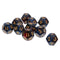 10pieces 12 Sided Dice D12 Polyhedral Dice For  Red