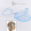 Disposable hair coloring highlighting tinting bleach dye steak cap hook set  MO