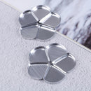 10Pcs Empty metal aluminum palette pans cosmetic eyeshadow blush lipstick  Z