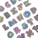Iron on Letter Patches, Alphabet Applique Patches or Sew on Appliques