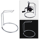 Fishing Reel Display Stand Portable Rust-Proof Gear Rack Stores Organizer