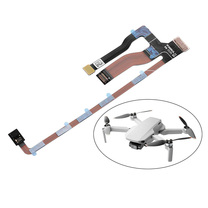 Mini 3 in 1 Flex Ribbon Cable for DJI Mavic Mini 2 Parts Replacement Black
