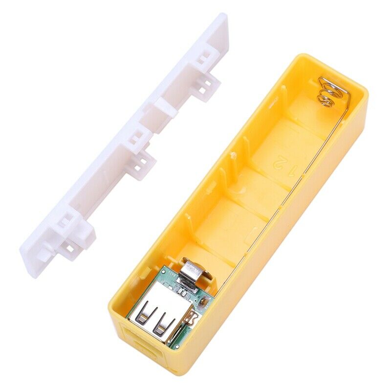 Portable Power Bank USB 18650 External Backup Battery with Charger + Key ChaP2G1