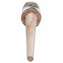 50mm Wooden Handle Round Bristle Chalk Oil Paint Painting Wax Brushes 185mm