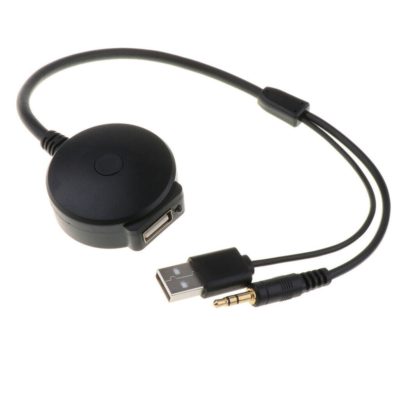1 Piece Bluetooth Audio AUX Music Line for Car with AUX USB Bluetooth Module