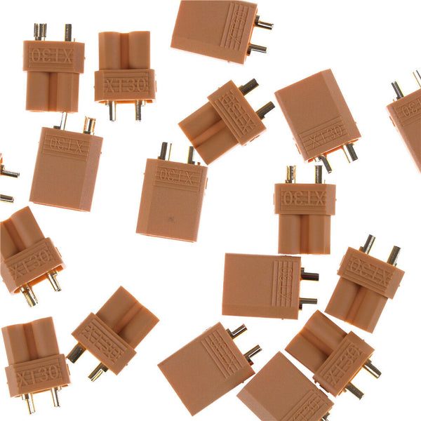 10 Pairs Amass XT30 XT30U Bullet Connector Banane Male Female with Heat Shrin SP