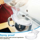 1pcs Clear Pouring Shield 4.5-5QT Bowl Pouring Shield Tilt Head For Kitchen Aid